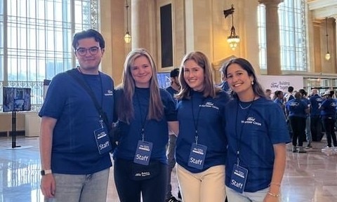 Four Interns at Michigan Central Station
