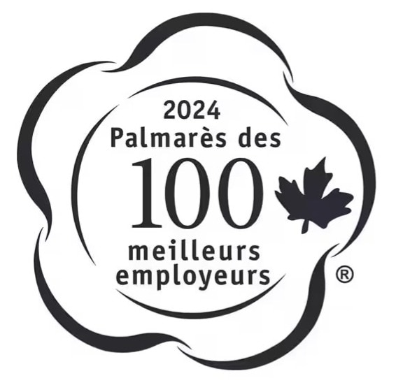  Logo des 100 meilleurs employeurs du Canada