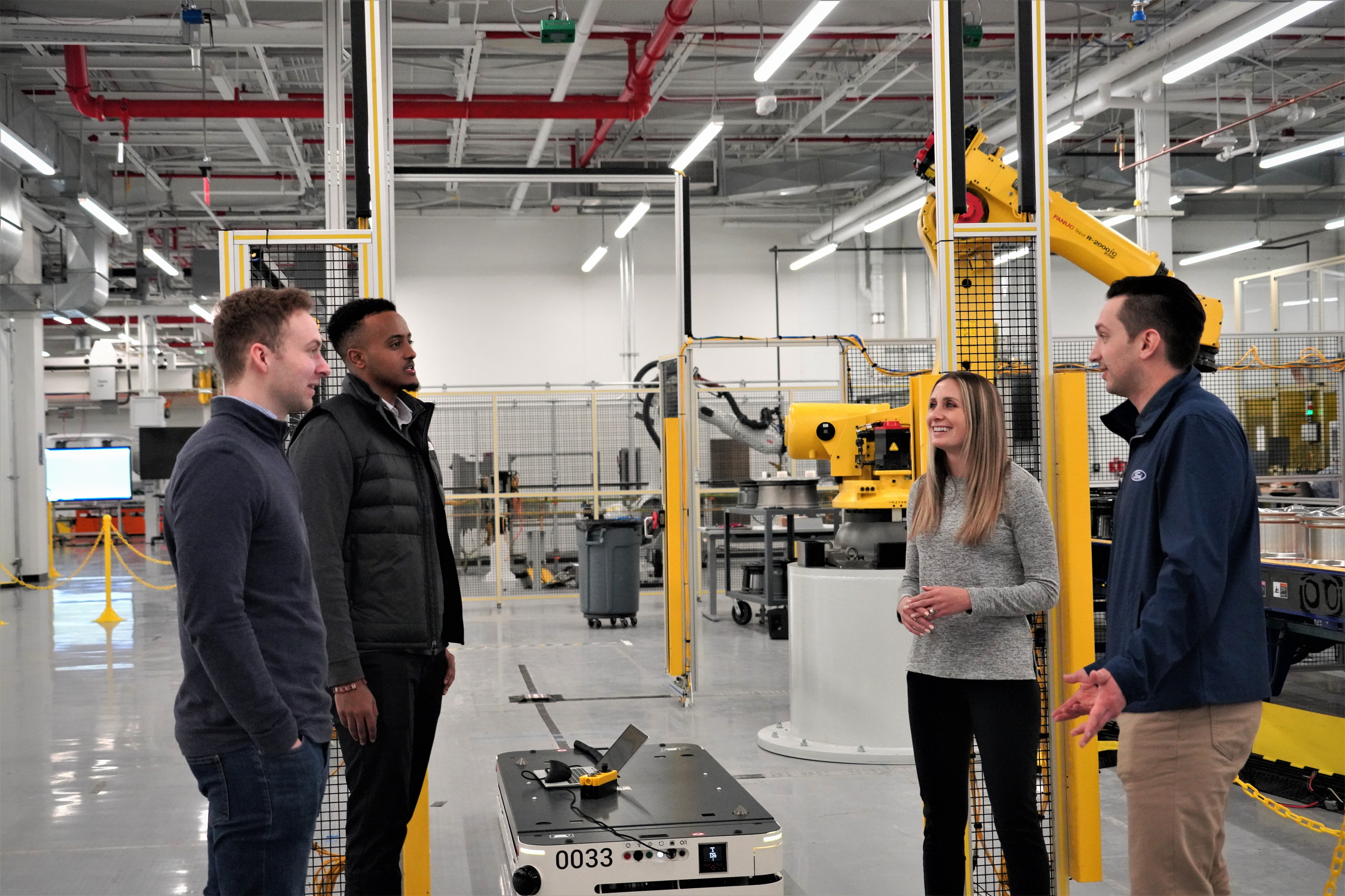 Ford Employees in Discussion